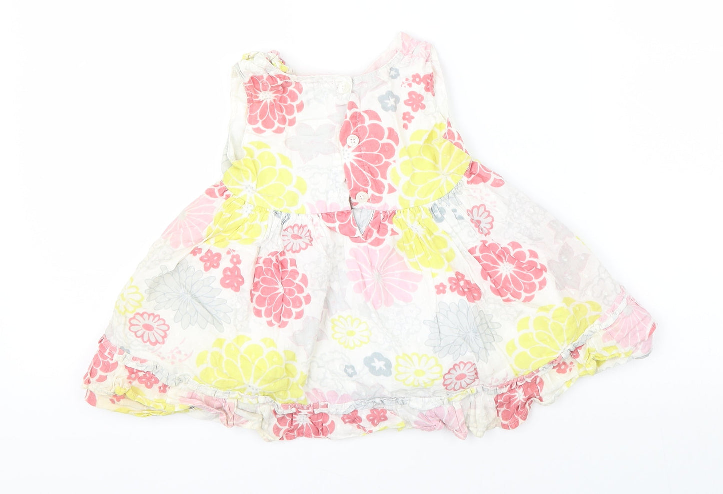 Little Rocha Girls Multicoloured Floral  Shift  Size 9-12 Months