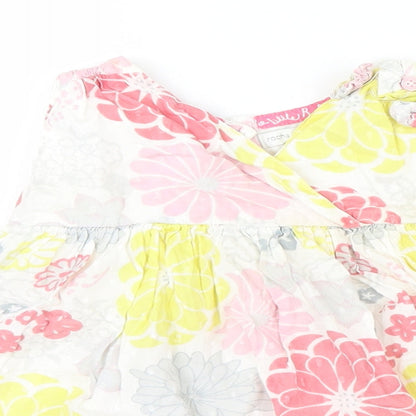 Little Rocha Girls Multicoloured Floral  Shift  Size 9-12 Months