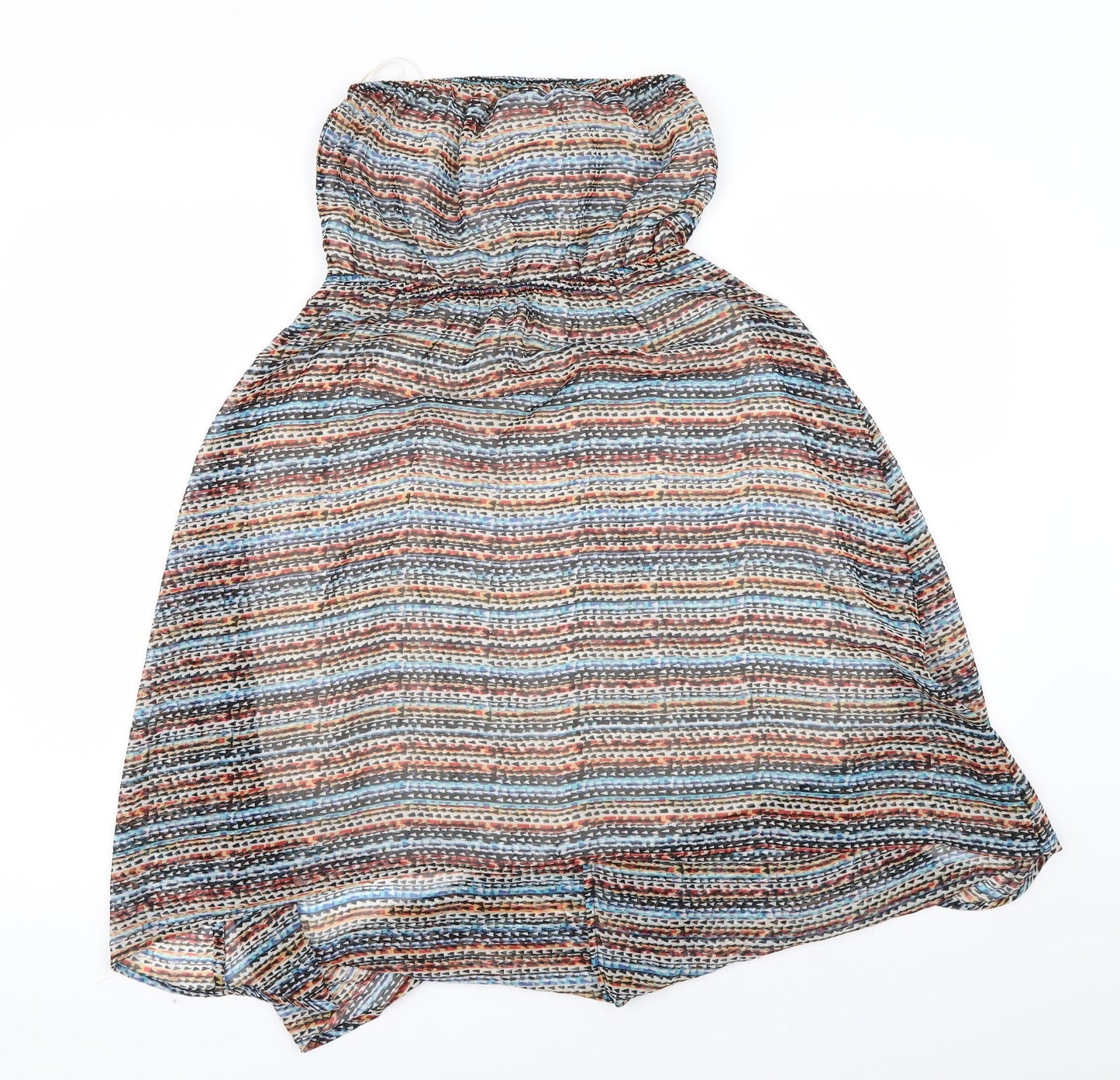 Bershka Womens Multicoloured Fair Isle  Shift  Size M