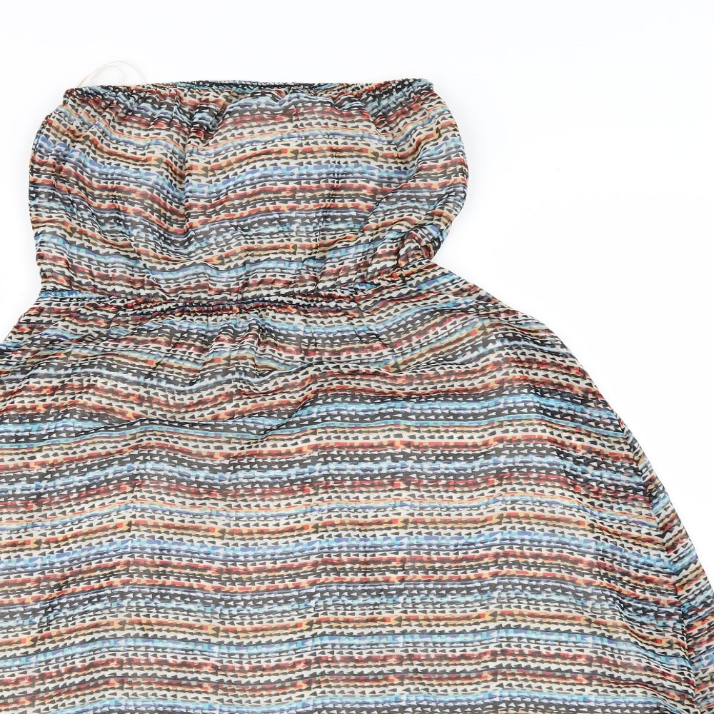 Bershka Womens Multicoloured Fair Isle  Shift  Size M