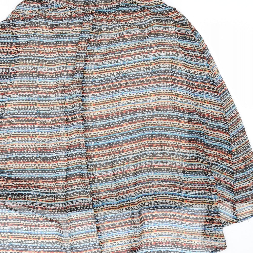 Bershka Womens Multicoloured Fair Isle  Shift  Size M