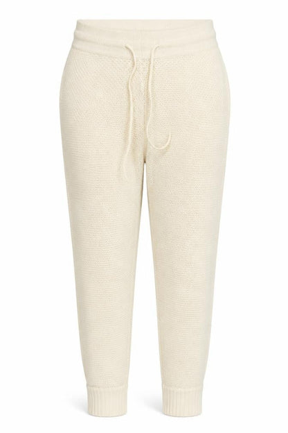 Womens UK Size 16 Misspap Regular Fit Sweatpants Beige Trousers
