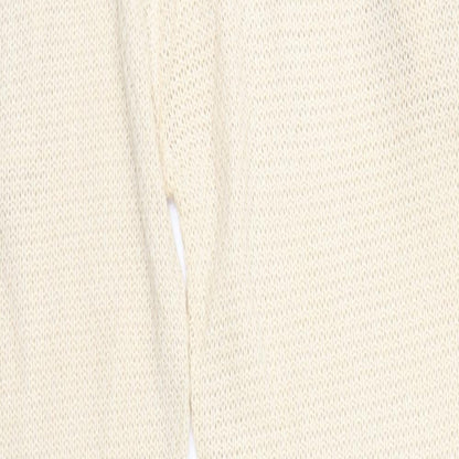 Womens UK Size 16 Misspap Regular Fit Sweatpants Beige Trousers