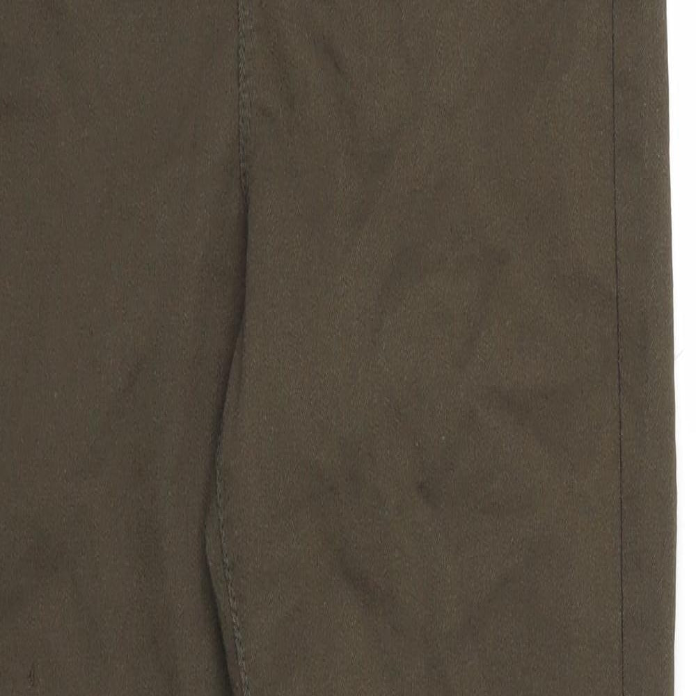 Denim Co Womens Green   Trousers  Size 8 L25 in