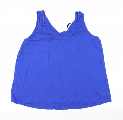 George Womens Blue   Basic Blouse Size 14