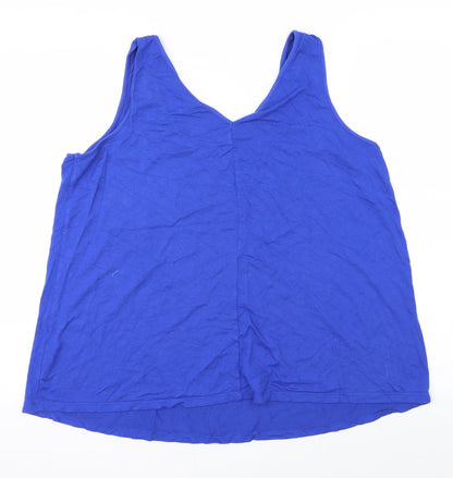 George Womens Blue   Basic Blouse Size 14