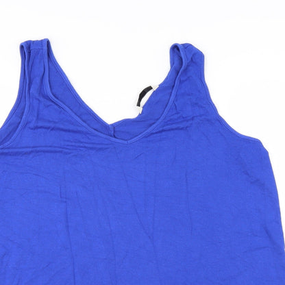 George Womens Blue   Basic Blouse Size 14