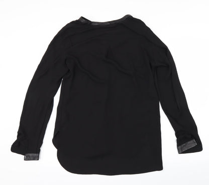 Marks & Spencer Womens Black   Cardigan Jumper Size 10