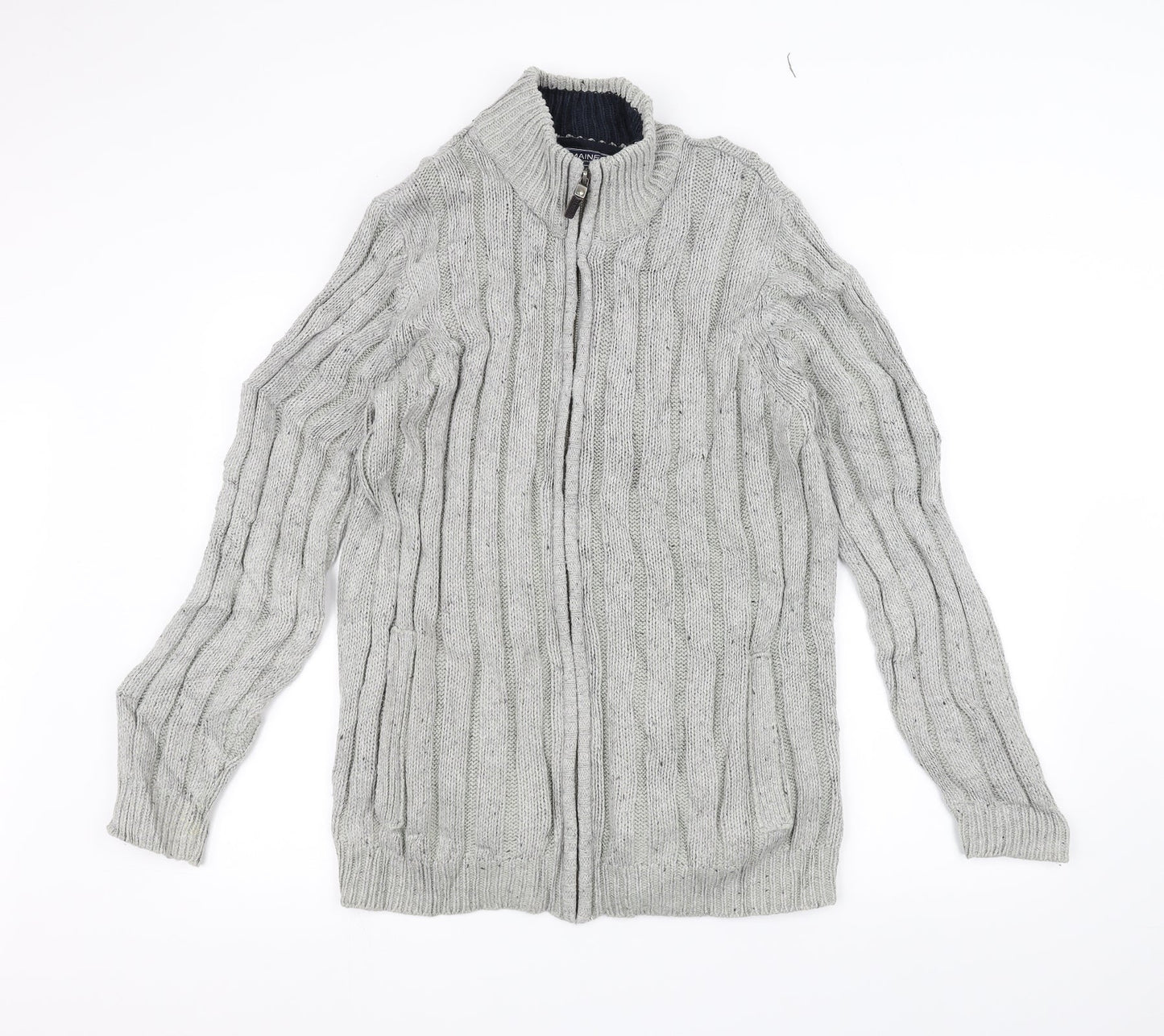 Mens UK Size L Maine New England Grey Jacket