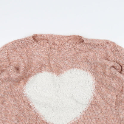 Preworn Womens Pink   Pullover Jumper Size 10