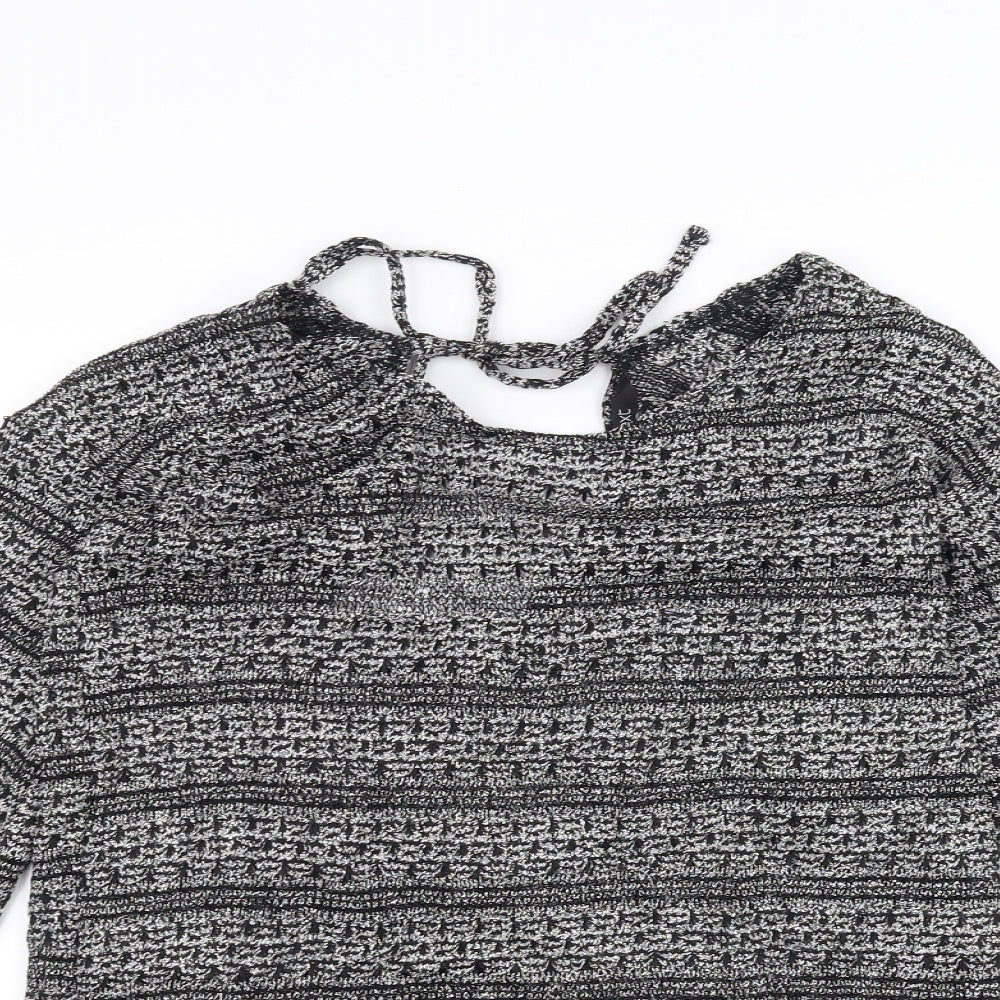 Next Womens Black   Pullover Jumper Size 8