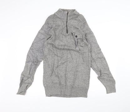 NEXT Mens Grey   Pullover Jumper Size S