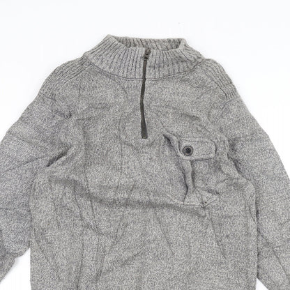 NEXT Mens Grey   Pullover Jumper Size S