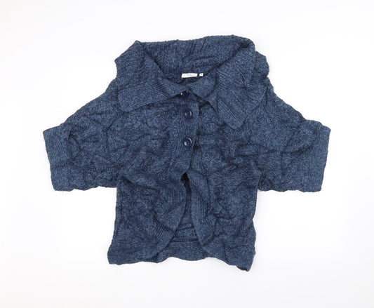 Womens UK Size 12 New Look Blue Jacket
