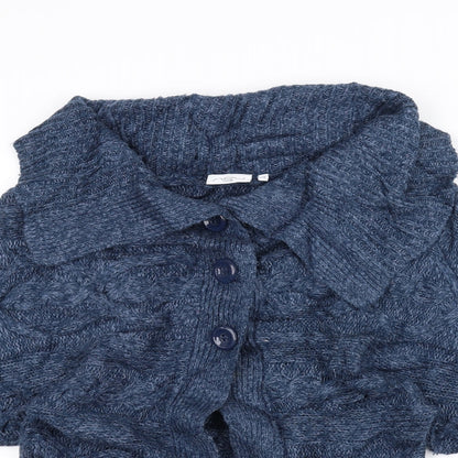 Womens UK Size 12 New Look Blue Jacket