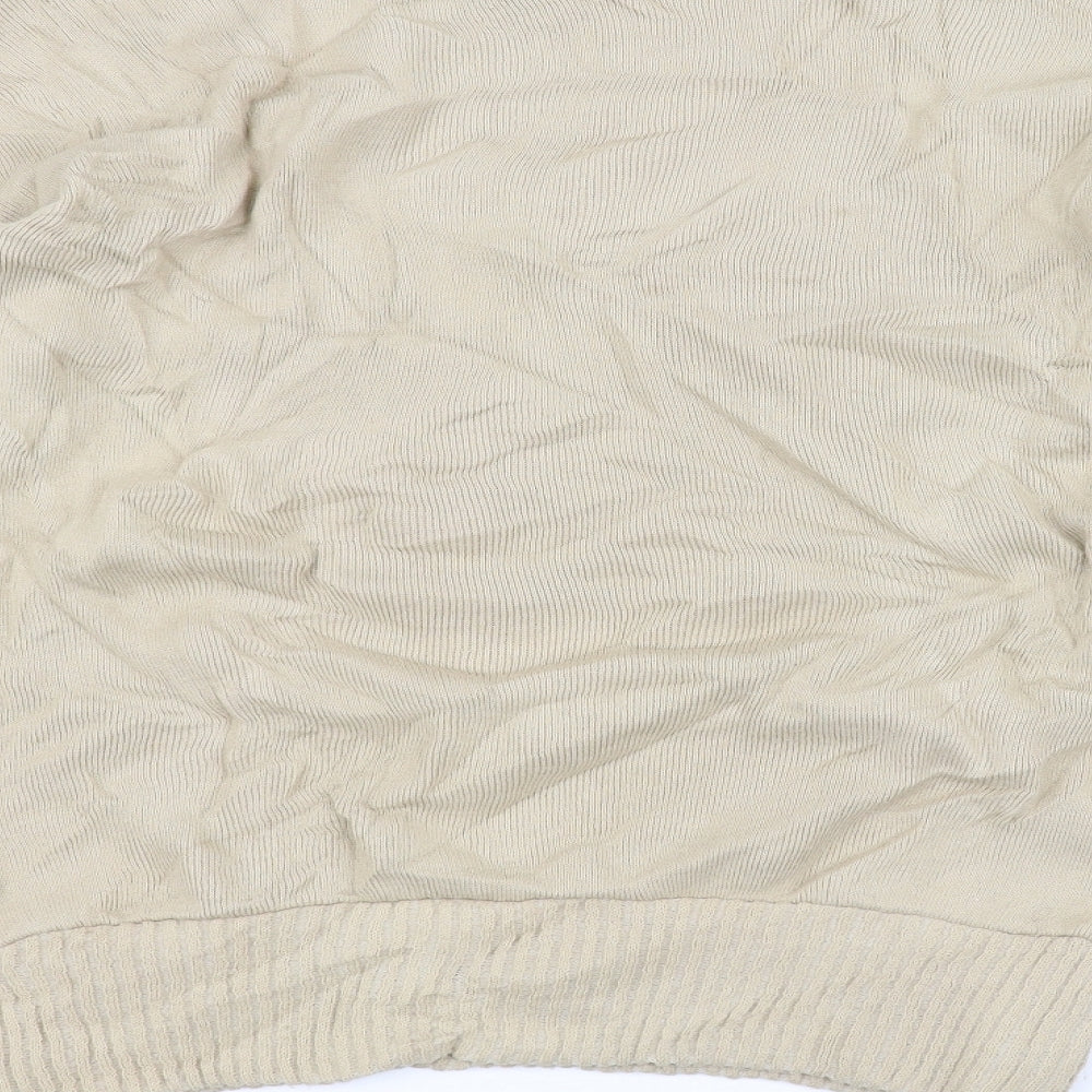 Boohoo Womens Brown   Pullover Jumper Size L
