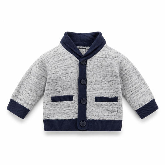 Earlydays Baby Grey   Cardigan Jumper Size 0-3 Months