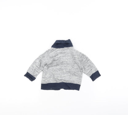 Earlydays Baby Grey   Cardigan Jumper Size 0-3 Months