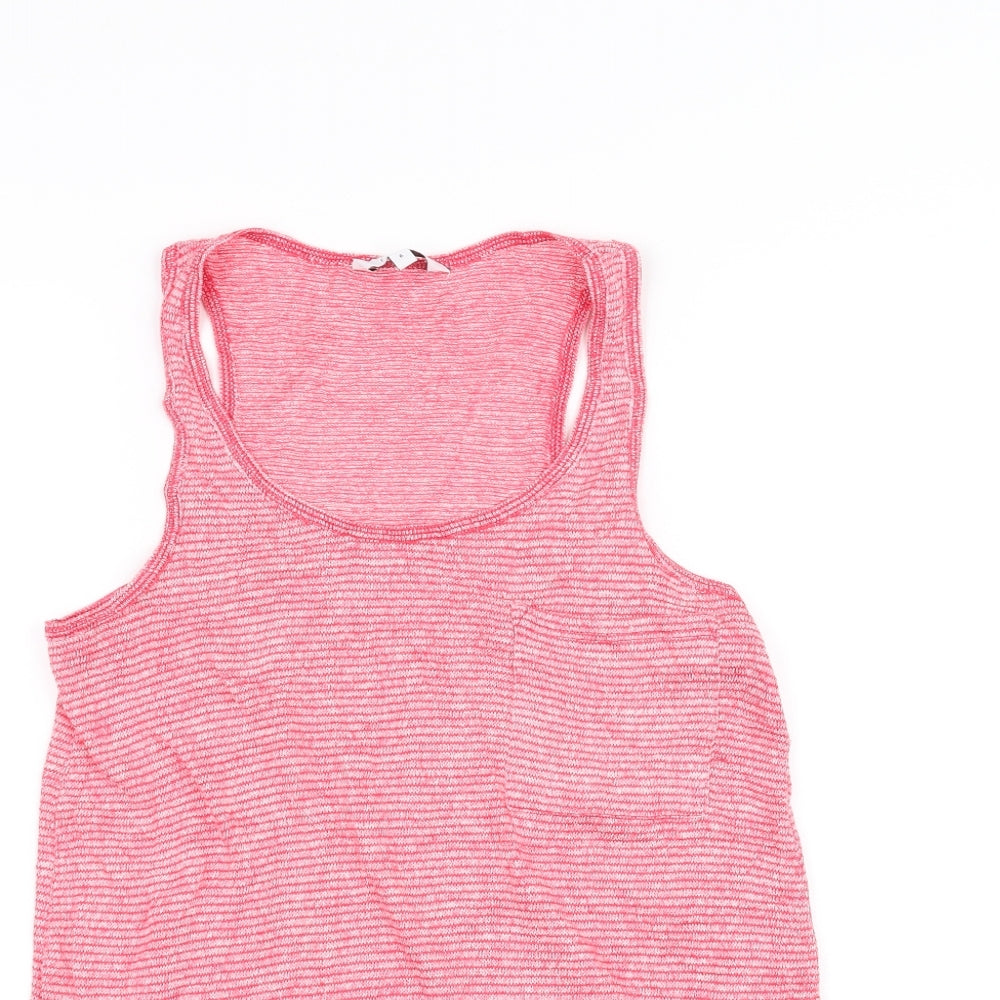 Womens UK Size 6 NEXT Red Basic Tank
