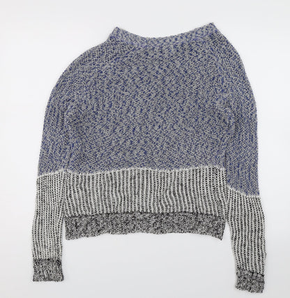 Slave Womens Blue   Pullover Jumper Size L
