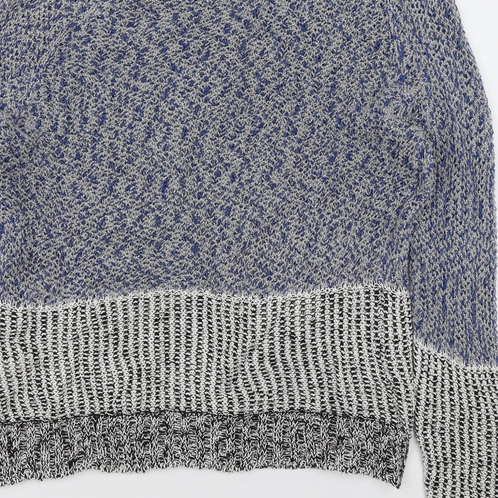 Slave Womens Blue   Pullover Jumper Size L