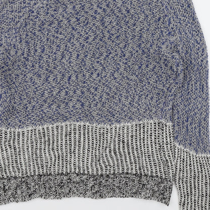 Slave Womens Blue   Pullover Jumper Size L