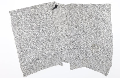 M&S Womens Grey   Cape Jumper One Size