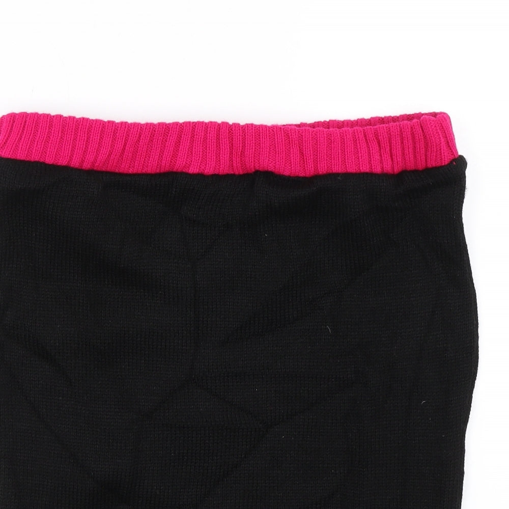 Dancing Leopard Womens Black   Mini Skirt Size M