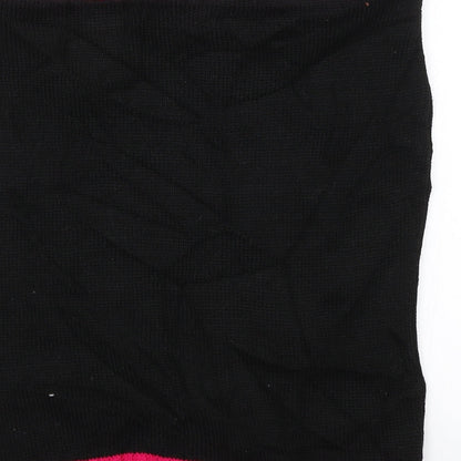 Dancing Leopard Womens Black   Mini Skirt Size M