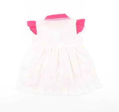 Baby C Baby Pink   Shift  Size 12-18 Months  - Hearts