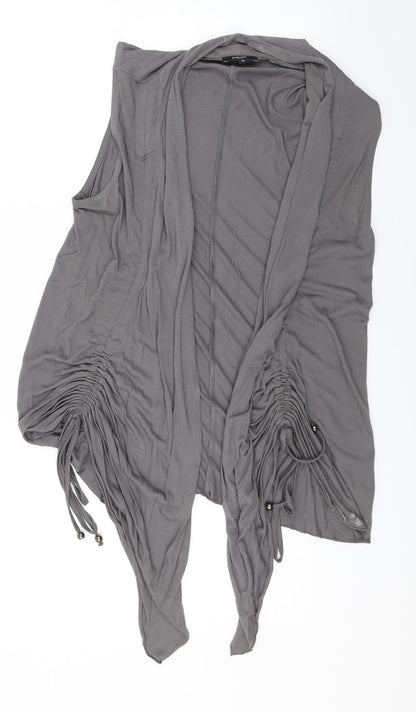 Papaya Womens Grey   Shrug Jumper Size 10