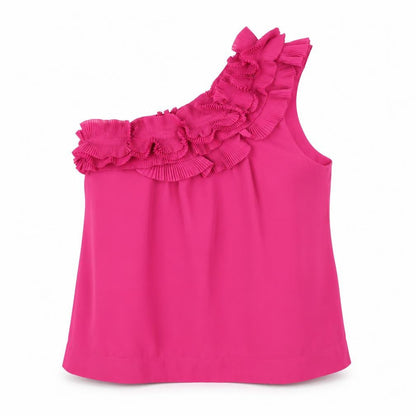 Womens UK Size 6 H&M Pink Basic Blouse