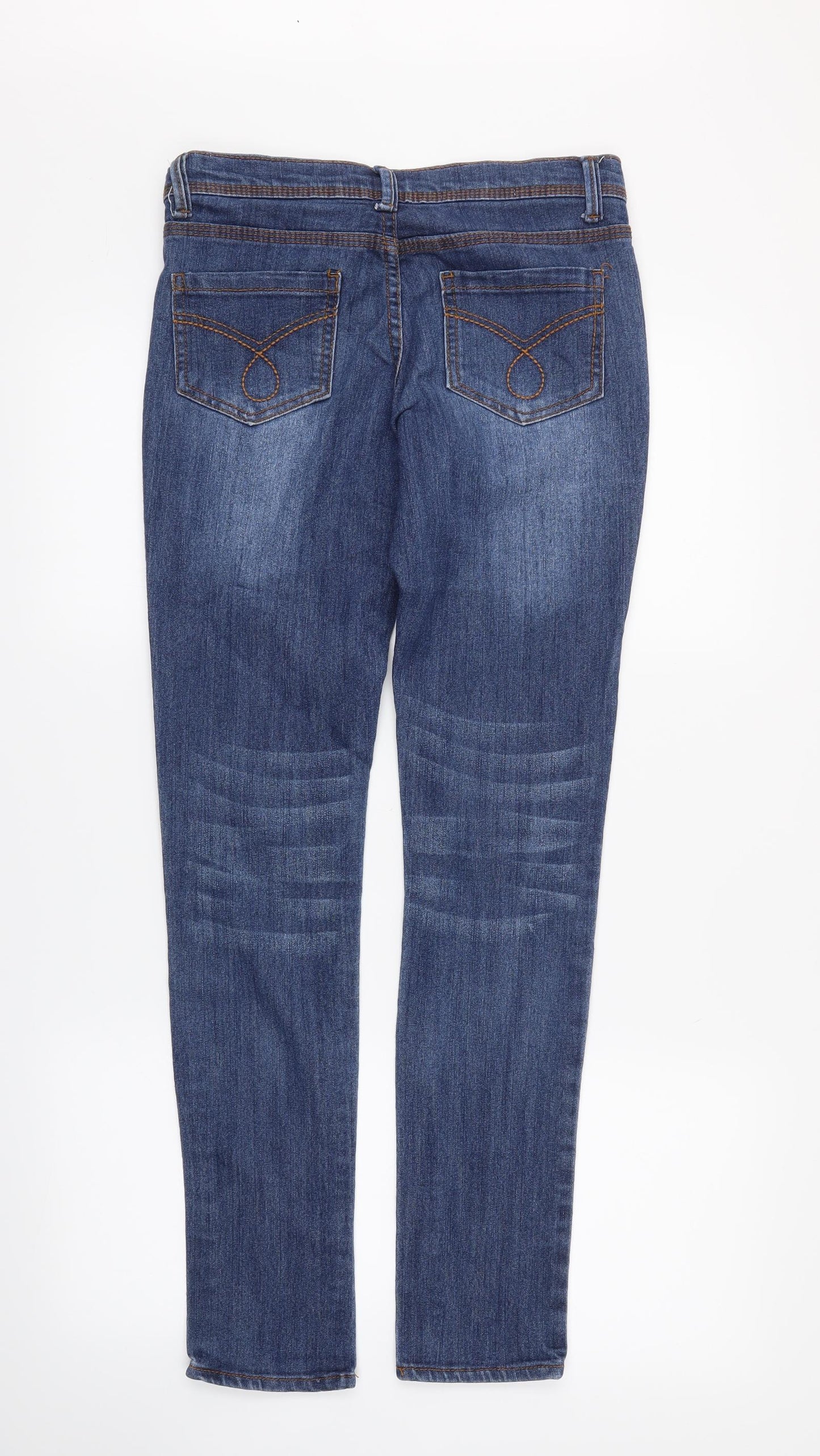 Womens UK Size 6 DENIMco Regular Fit Straight Blue Jeans