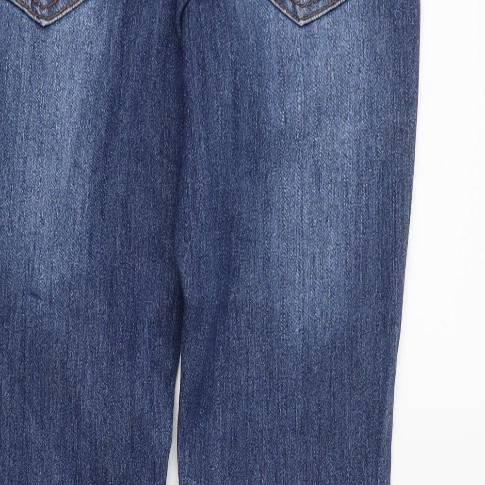 Womens UK Size 6 DENIMco Regular Fit Straight Blue Jeans