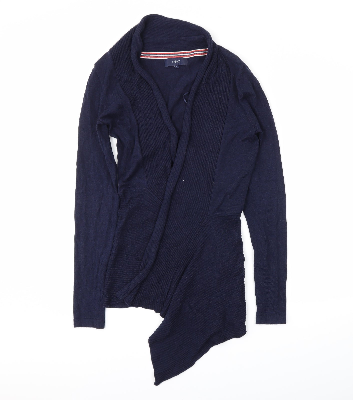 NEXT Womens Blue   Wrap Jumper Size 8