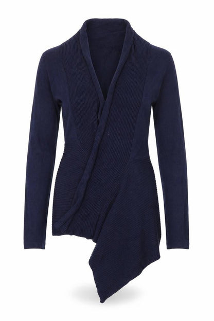 Next Womens Blue   Wrap Jumper Size 8
