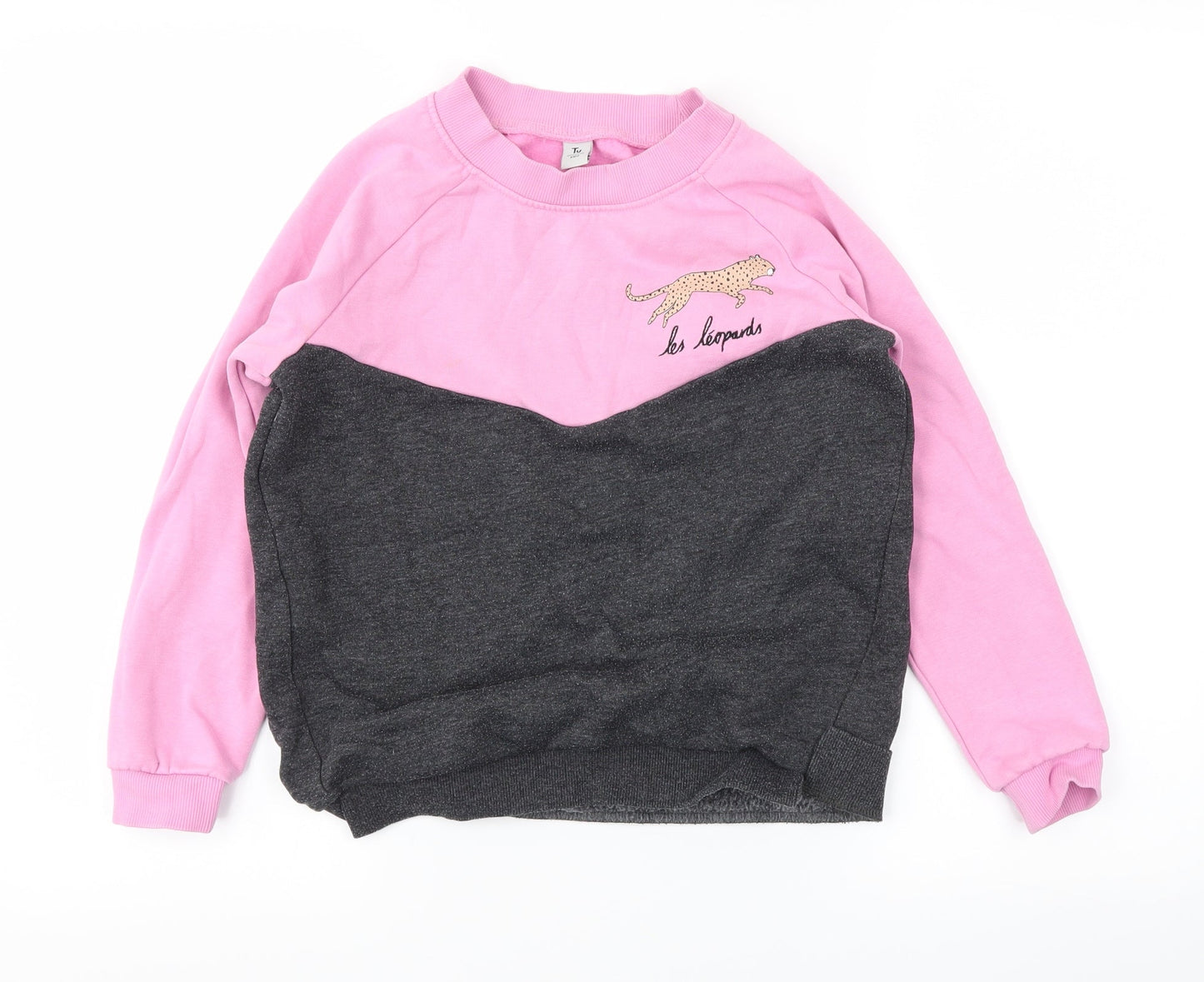 TU Girls Pink   Pullover Sweatshirt Size 8 Years