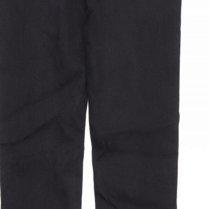 Womens UK Size 6 DENIMCO Regular Fit Skinny Black Jeans