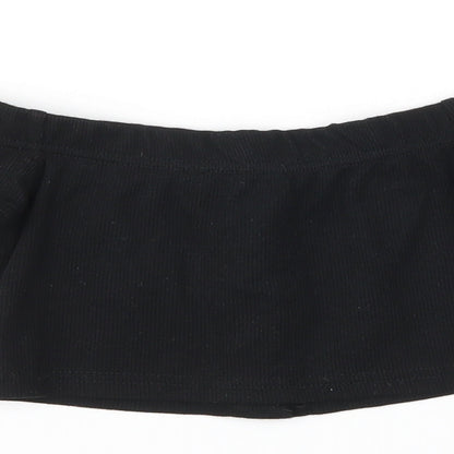 SheIn Girls Black   Cropped Blouse Size 8 Years