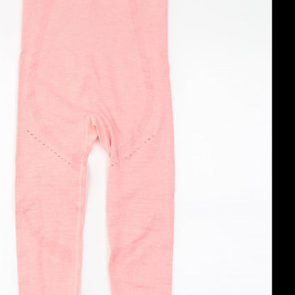 Preworn Womens Pink   Pedal Pusher Leggings Size XS L23 in
