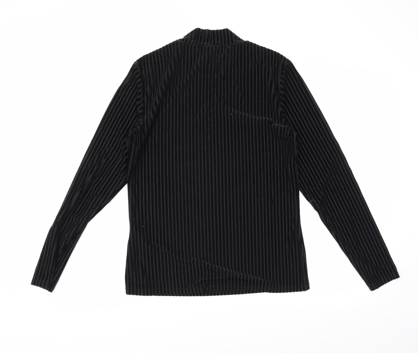 Womens UK Size L Noisy may Black Basic Blouse