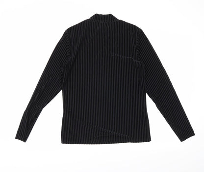 Womens UK Size L Noisy may Black Basic Blouse