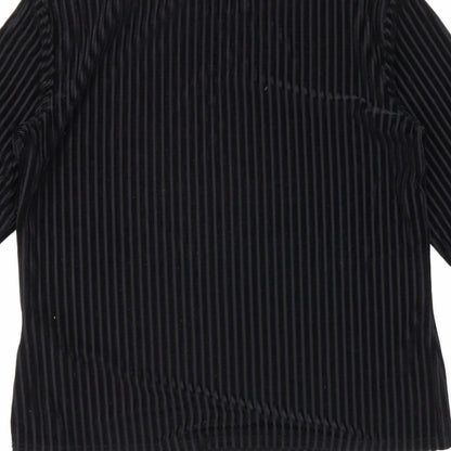 Womens UK Size L Noisy may Black Basic Blouse
