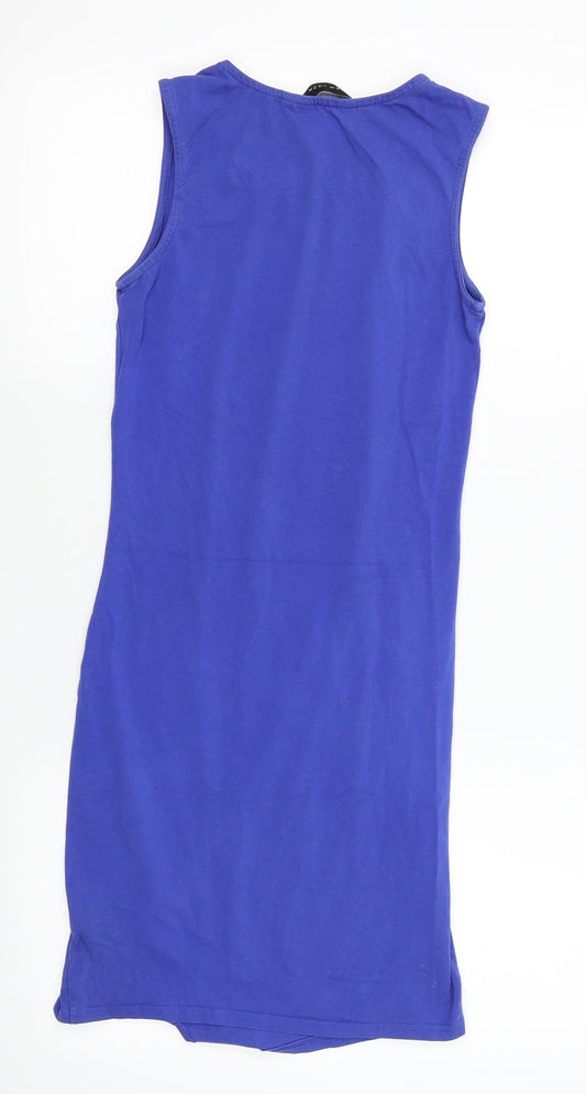 New Look Womens Blue   A-Line  Size 8