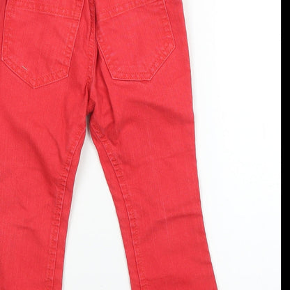 George Baby Red  Denim  Jeans Size 18 Months