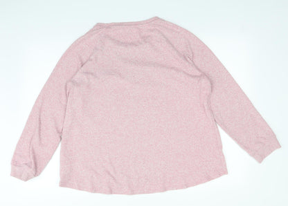 Primark Womens Pink   Pullover Jumper Size L