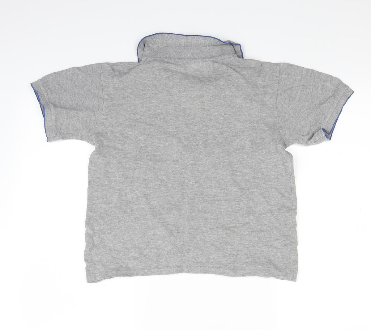 Rebel Boys Grey   Basic Polo Size 12-13 Years