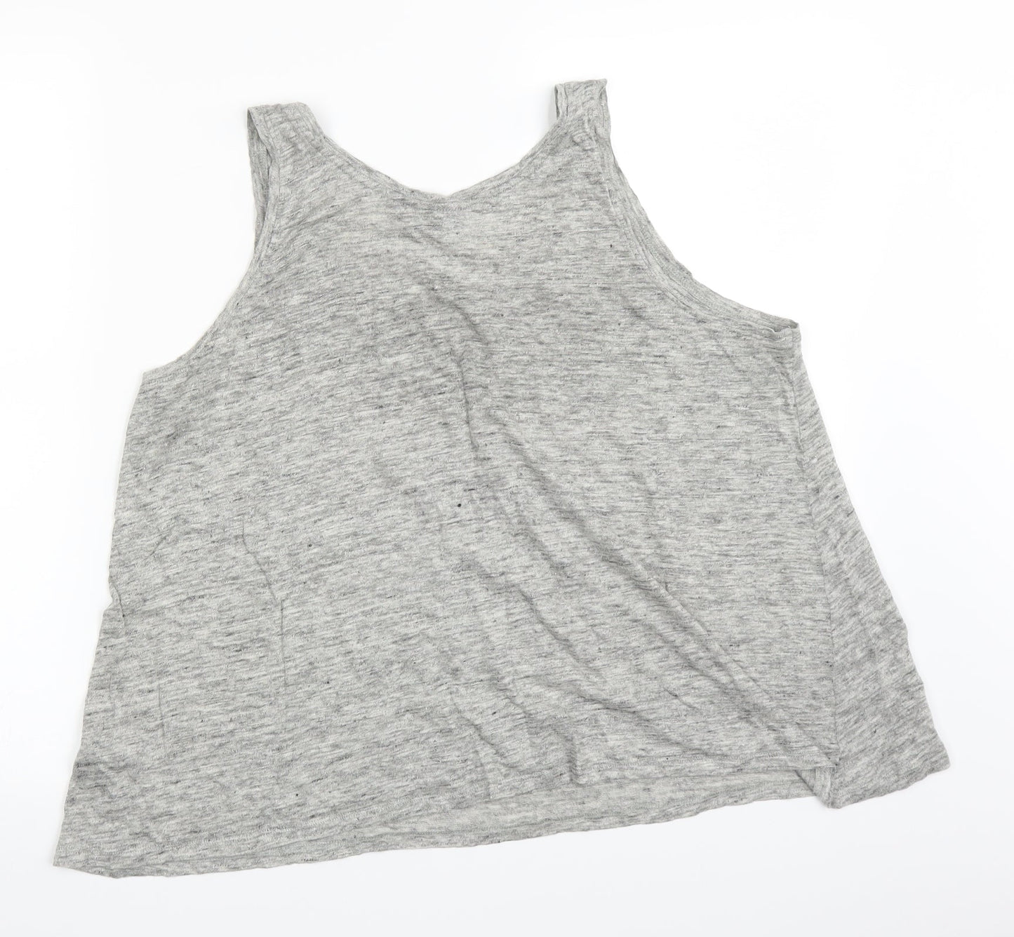Womens UK Size 16 NEXT Green Basic Tank