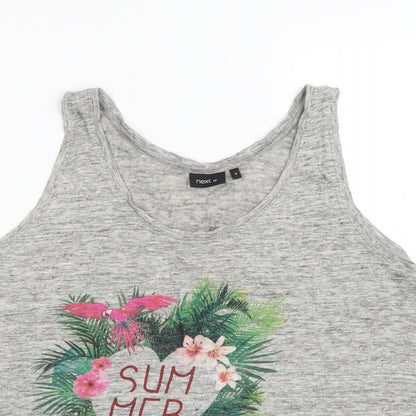 Womens UK Size 16 NEXT Green Basic Tank