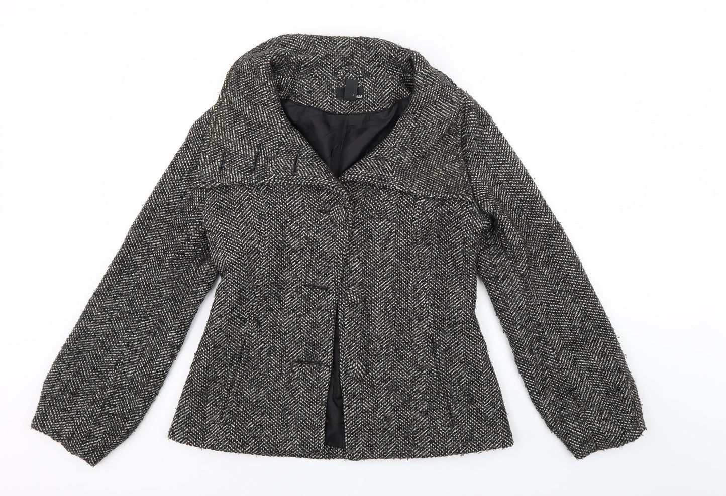 Womens UK Size 6 H&M Grey Jacket